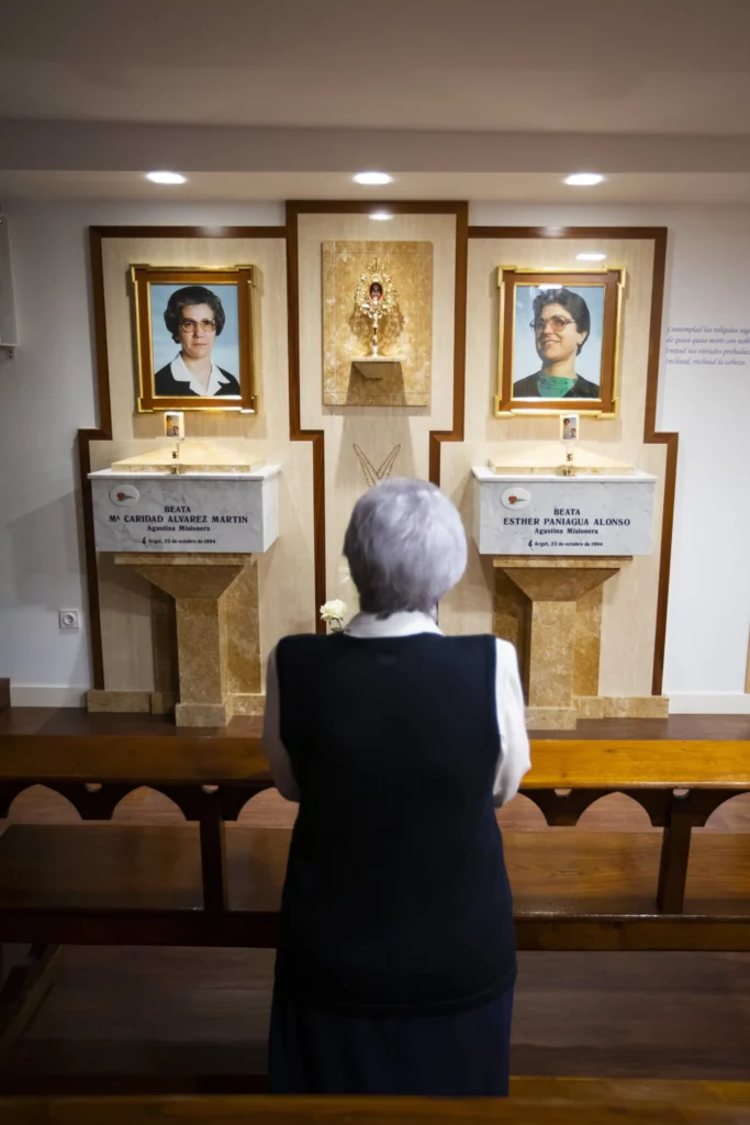 Esther Paniagua y Caridad Álvarez